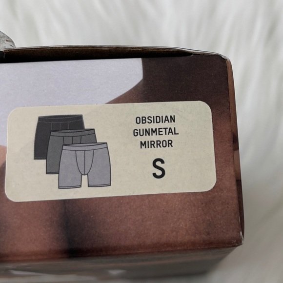 SKIMS Men's Boxer Briefs 3-Pack Stretch 5" Inseam New in Box - Picture 2 of 5